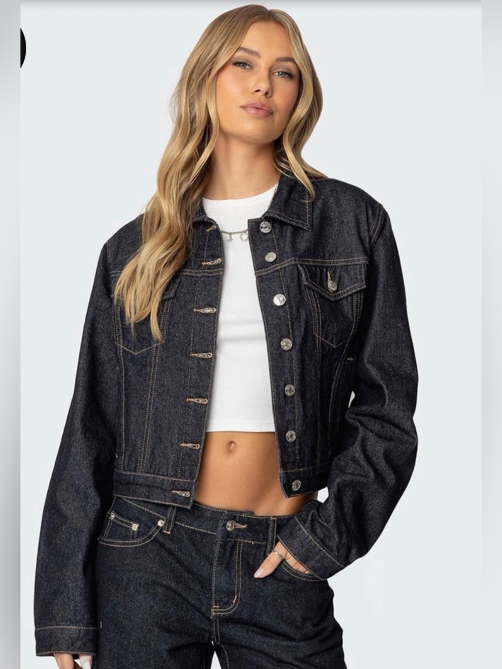 Edikted Barb Denim Jacket